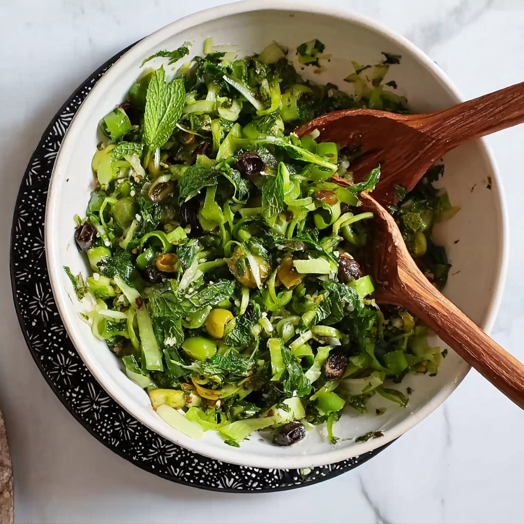 Celery Olive Salad – Fresh Mediterranean Crunch with Bold Flavor 4 Celery Olive Salad