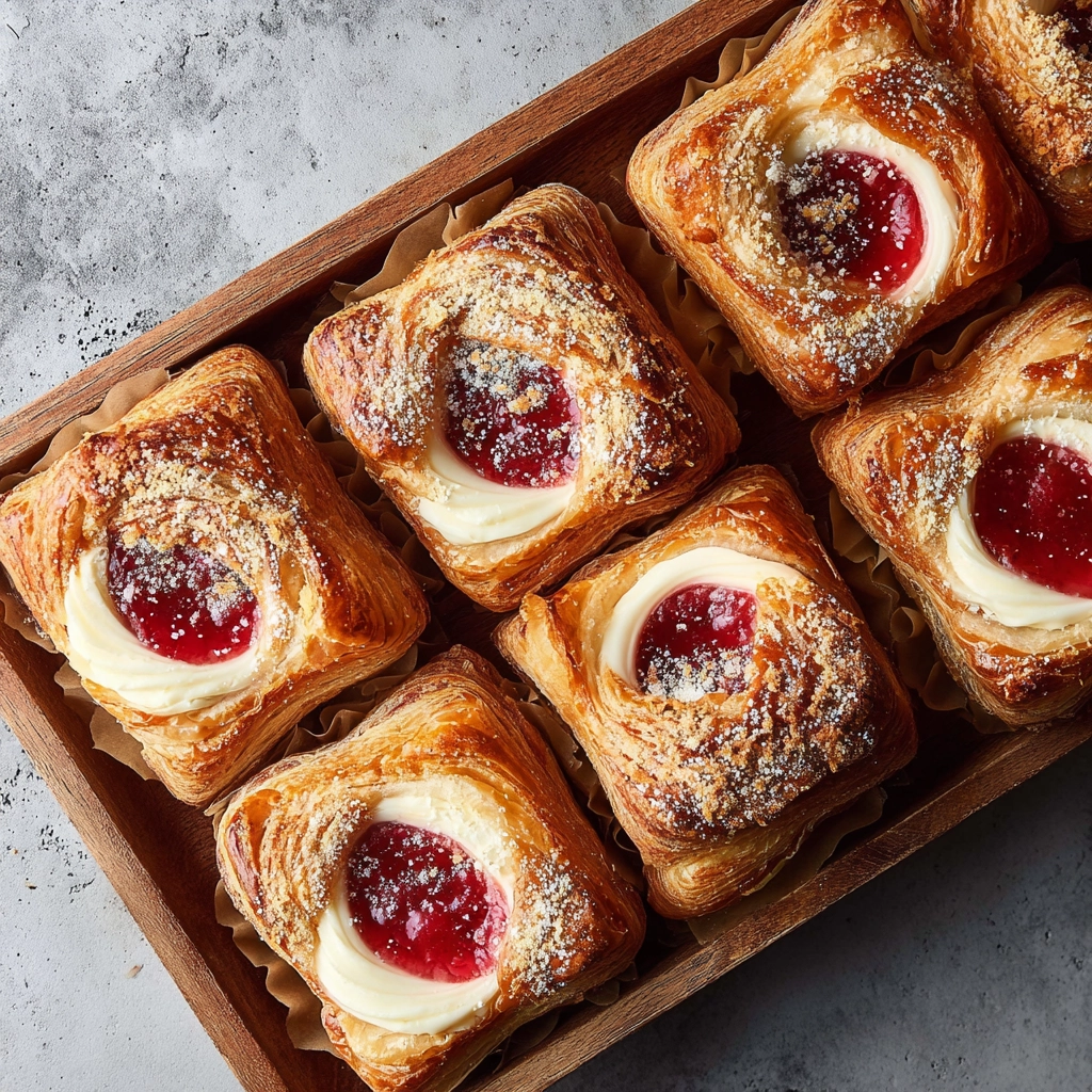 Cheesecake Croissant Buns