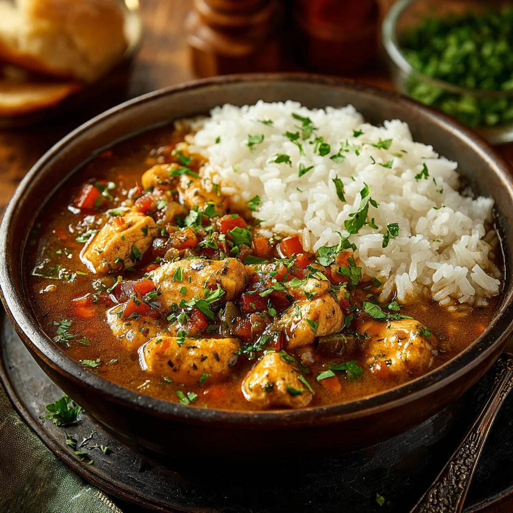 Chicken Etouffee