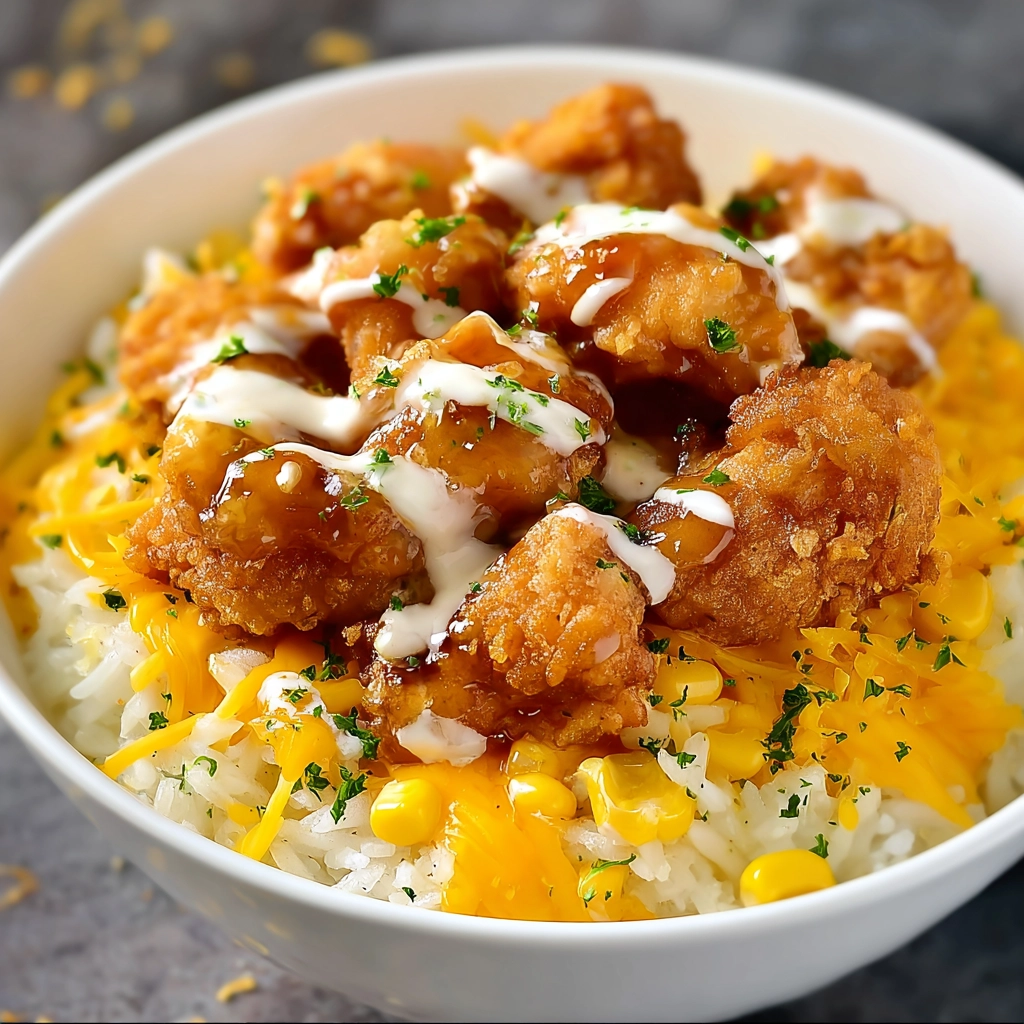 Chicken Mashed Potato Bowls
