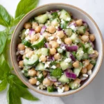 Chickpea Feta Salad