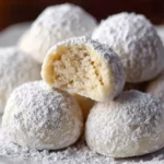 Condensed Milk Snowball Cookies