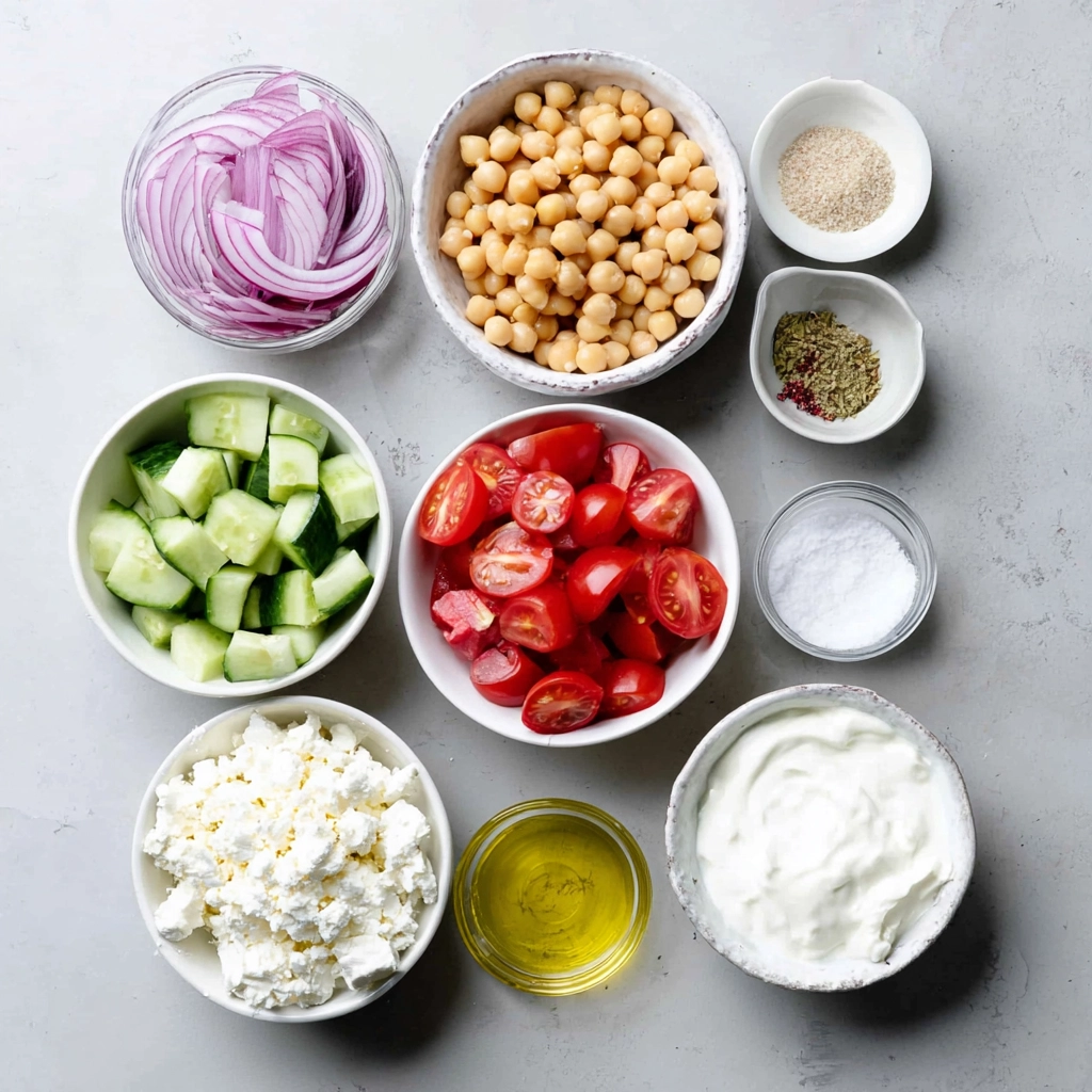 Cottage Cheese Chickpea Salad That’s Fresh, Creamy, and Satisfying 4 Cottage Cheese Chickpea Salad