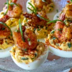 Crawfish Deviled Eggs