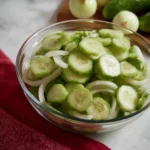 Cucumber Onion Salad