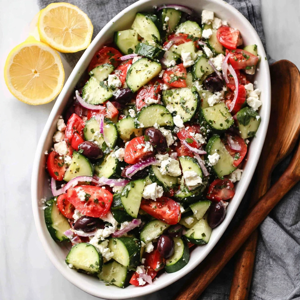 Greek Cucumber Salad