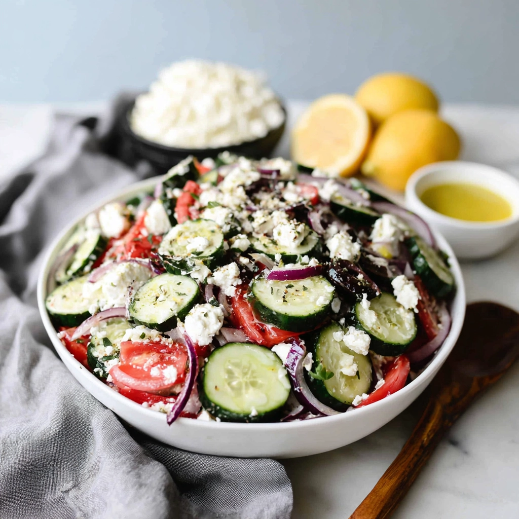 Greek Cucumber Salad – Fresh, Simple, and Mediterranean 4 Greek Cucumber Salad