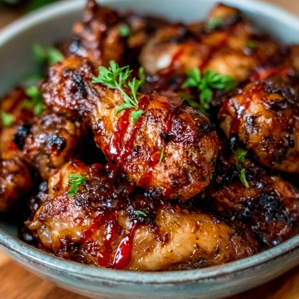 Honey Garlic Jerk Wings