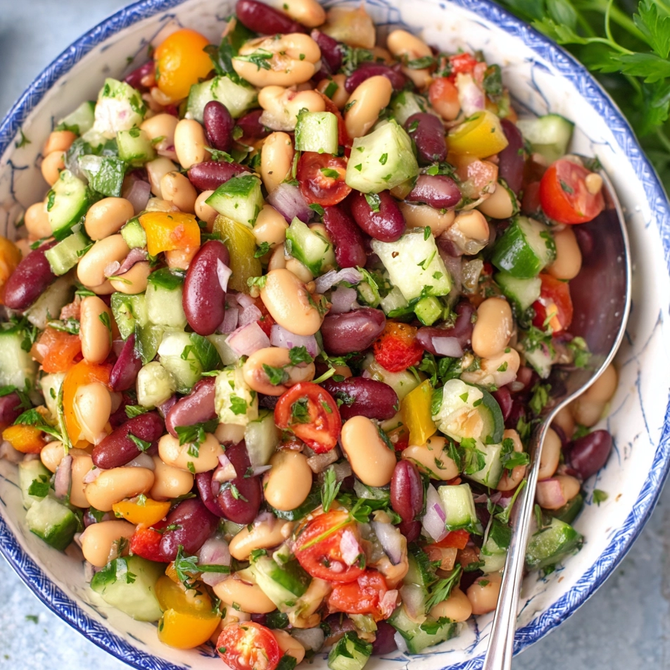 Mediterranean Bean Salad