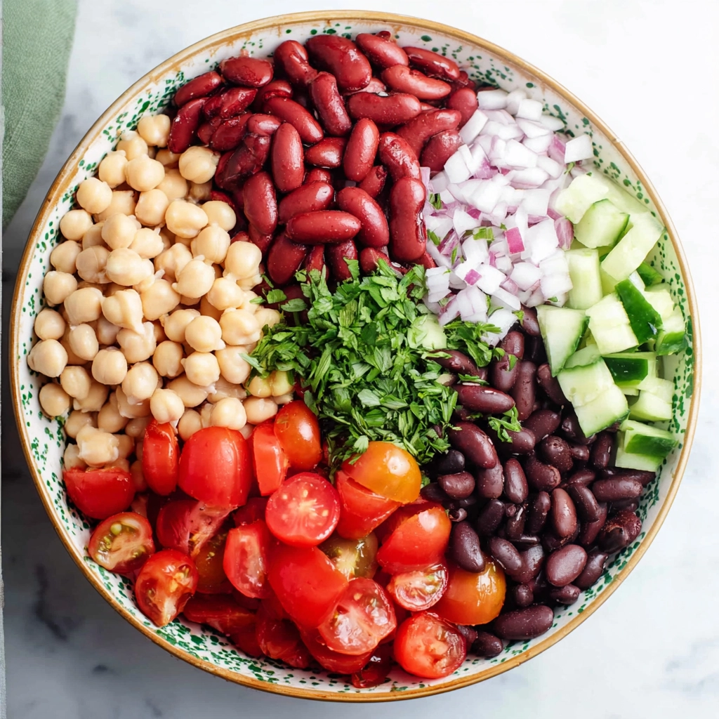 Mediterranean Bean Salad for Easy Summer Meals 4 Mediterranean Bean Salad