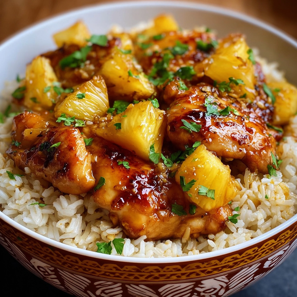 Pineapple Chicken Rice