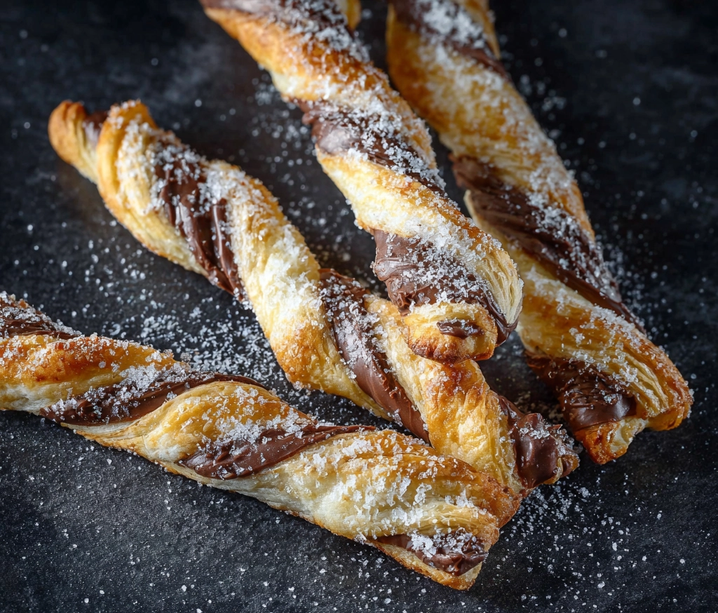 Puff Pastry Nutella Twists