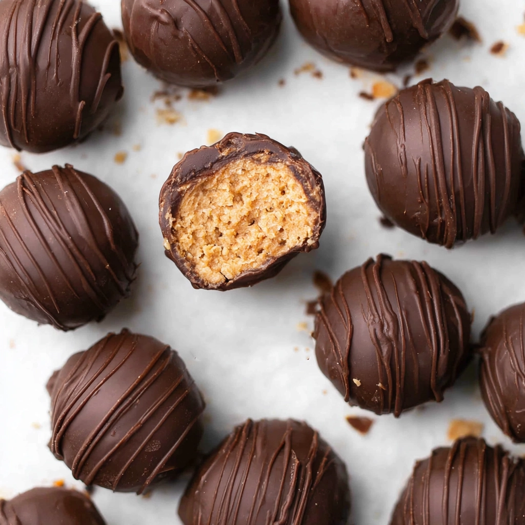 Rice Krispie Peanut Butter Balls – Easy No-Bake Chocolate Treat 4 Rice Krispie Peanut Butter Balls