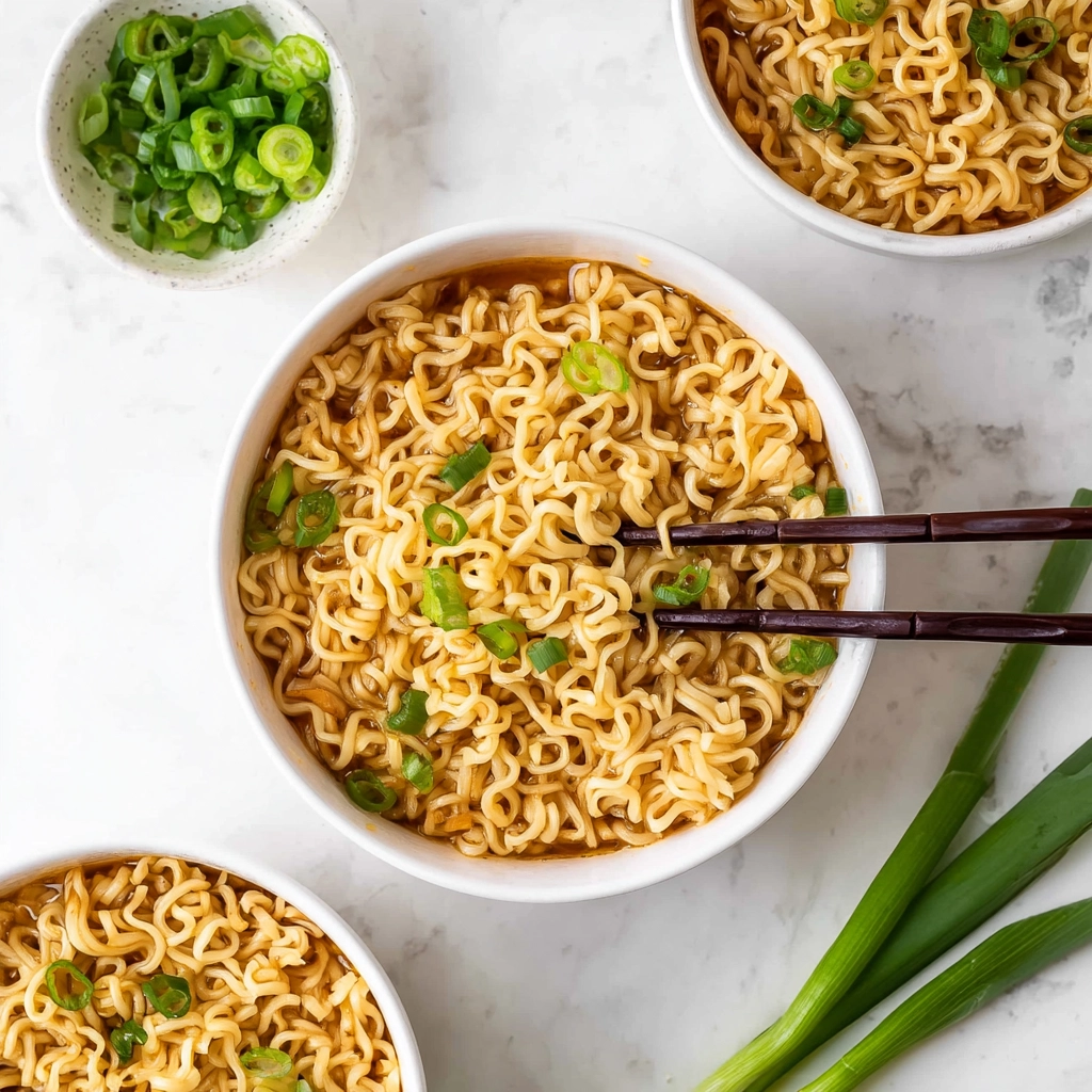 Sesame Garlic Ramen Noodles