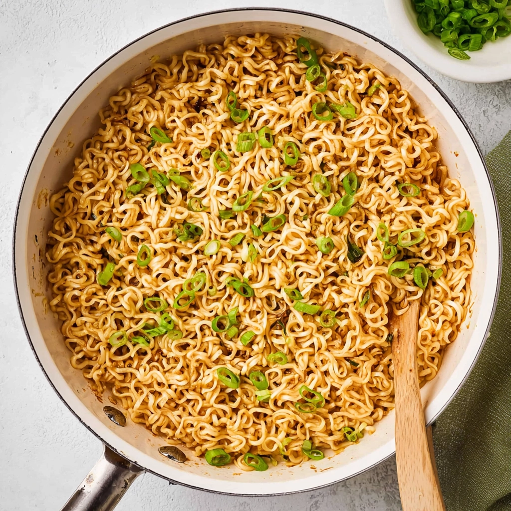 Sesame Garlic Ramen Noodles