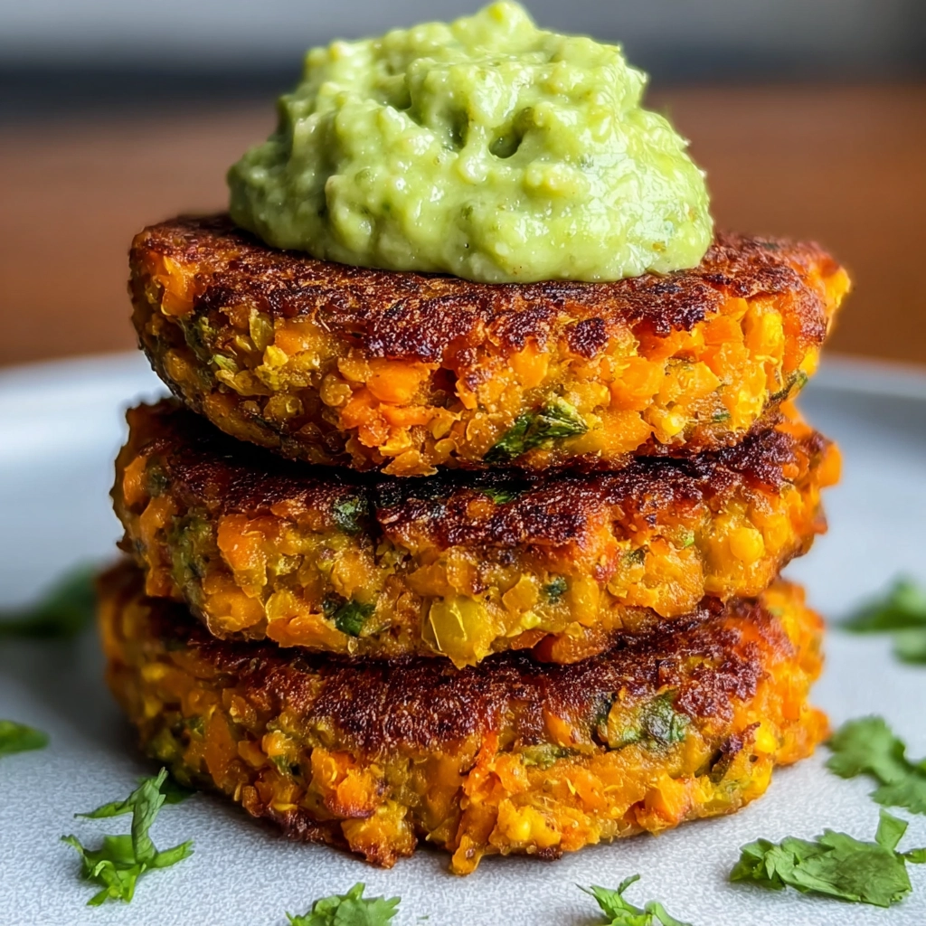 Sweet Potato & Red Lentil Patties