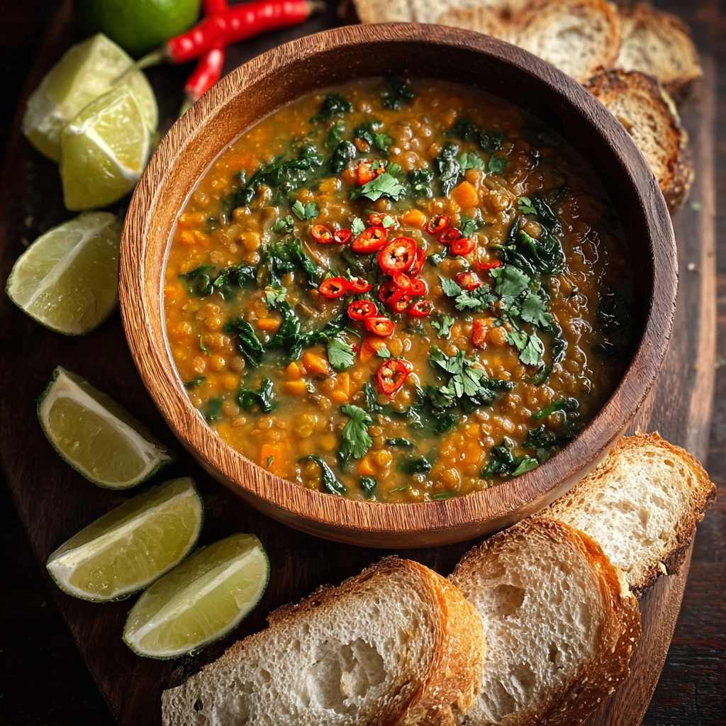 Thai Coconut Red Lentil Soup