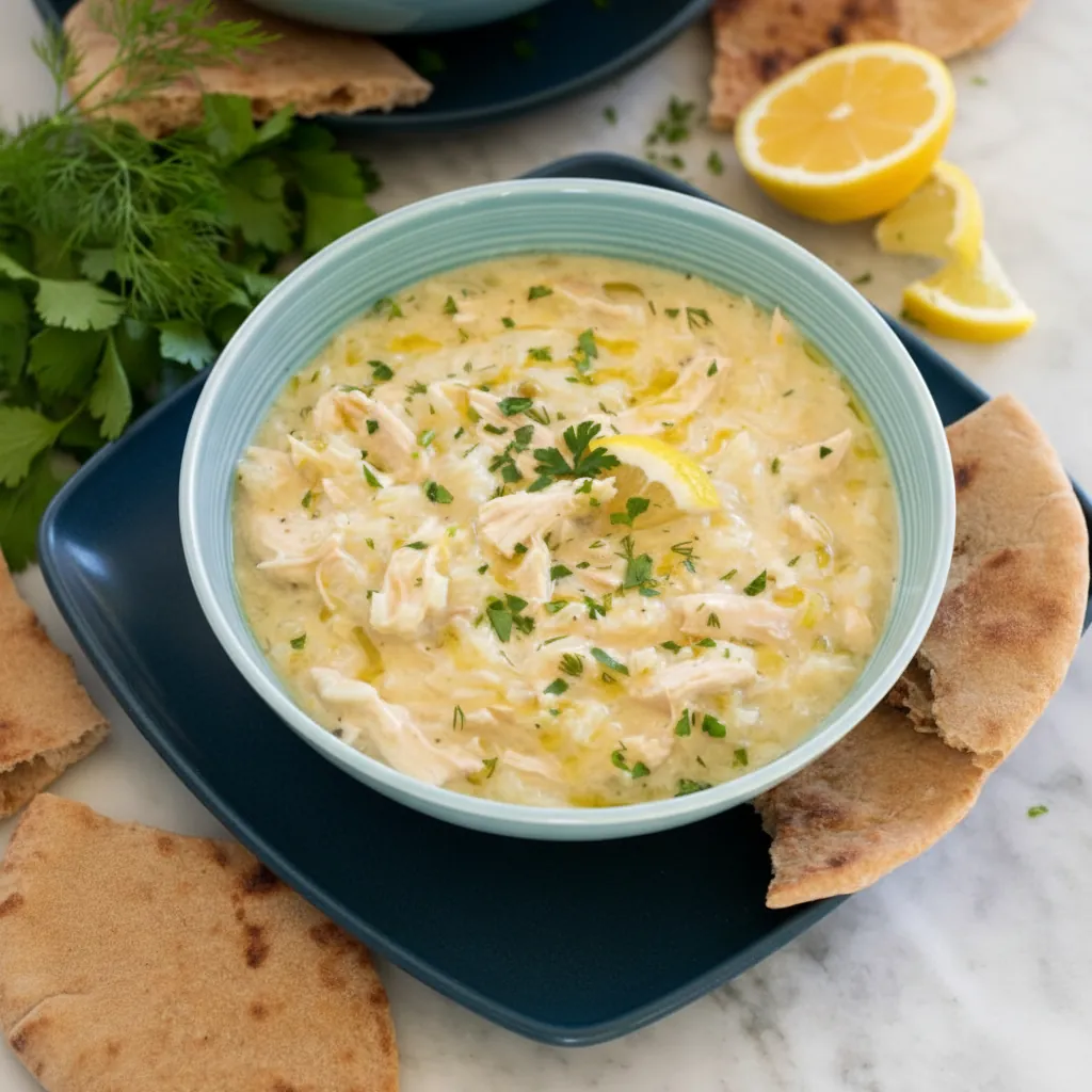 Avgolemono Soup – Creamy Greek Lemon Chicken Soup 4 Avgolemono Soup