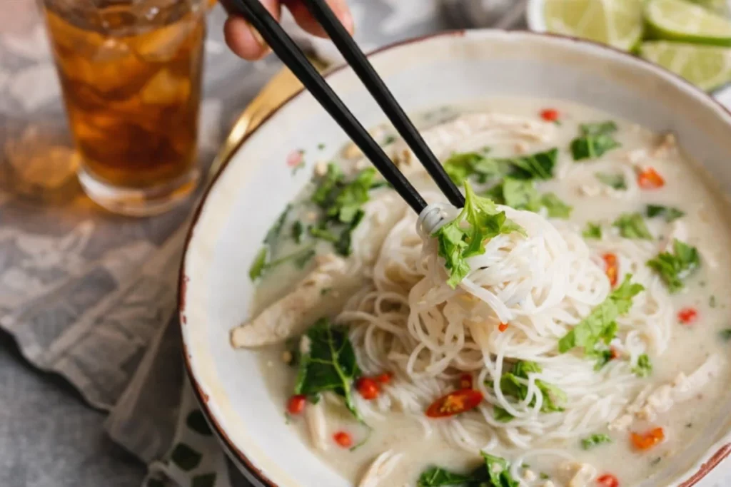 Instant Pot Thai Coconut Chicken Soup