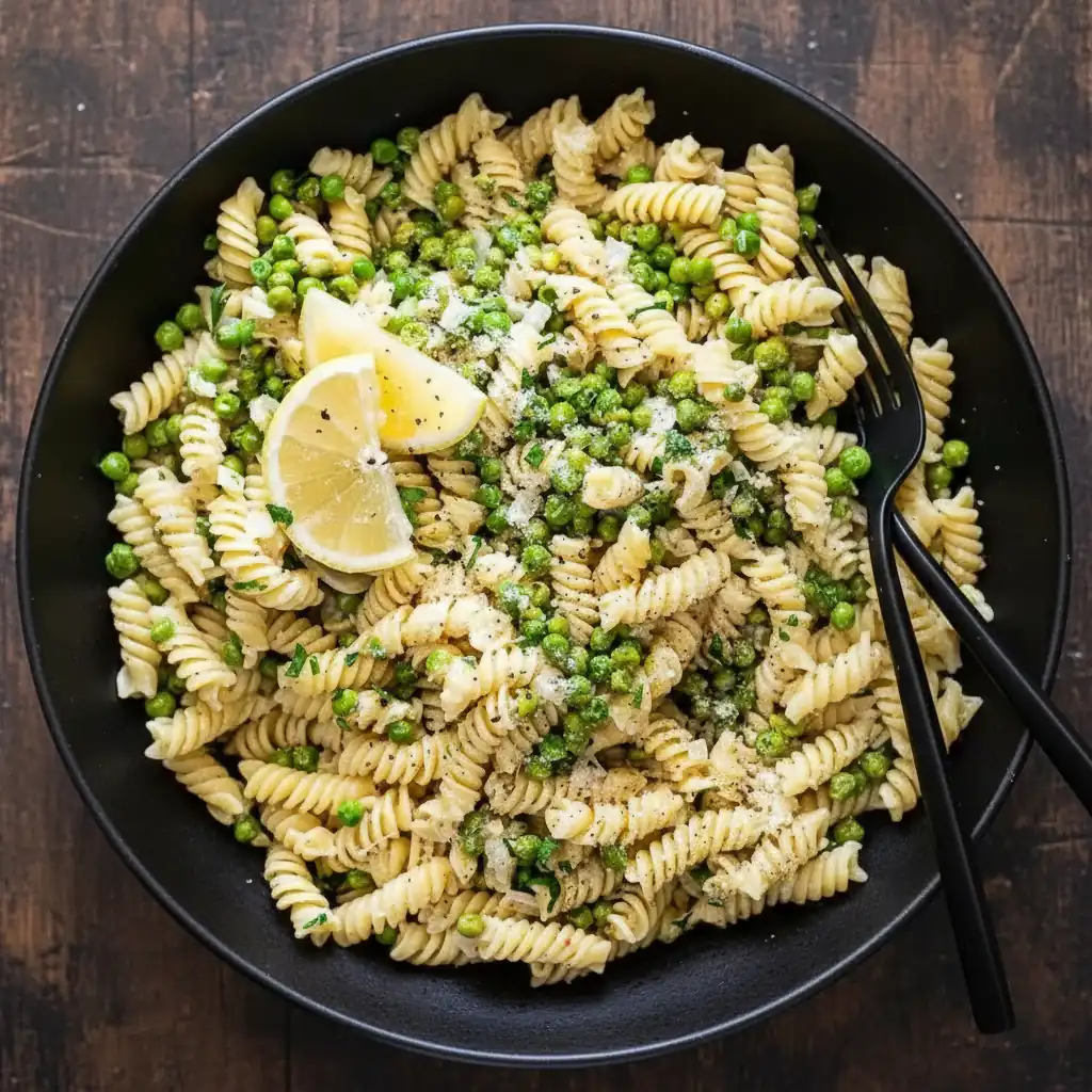 Lemony Spring Pea Pasta – Fresh, Creamy & Ready in 25 Minutes 4 Lemony Spring Pea Pasta
