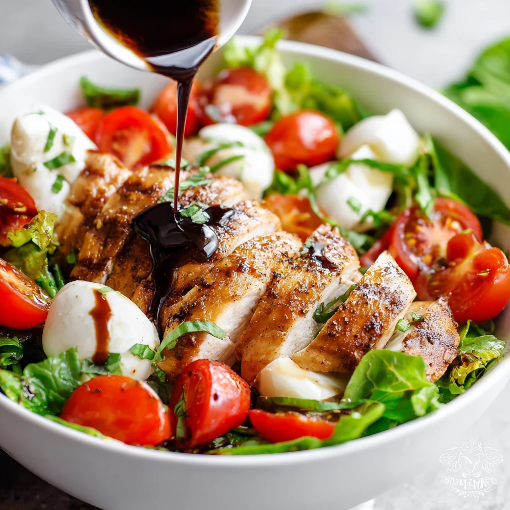Low Carb Spring Dinner: Avocado Caprese Chicken Salad 4 Low Carb Spring Dinner