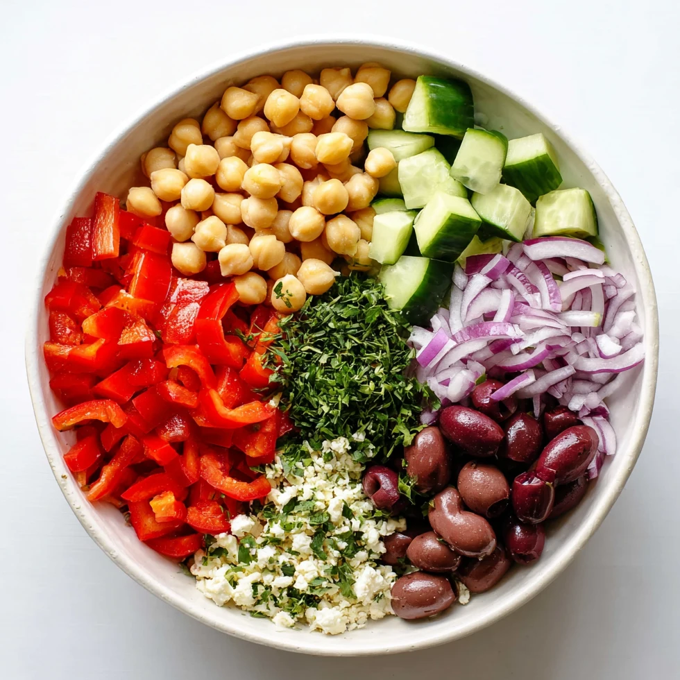 Mediterranean Chickpea Salad That’s Fresh, Fast, and Full of Flavor 4 Mediterranean Chickpea Salad