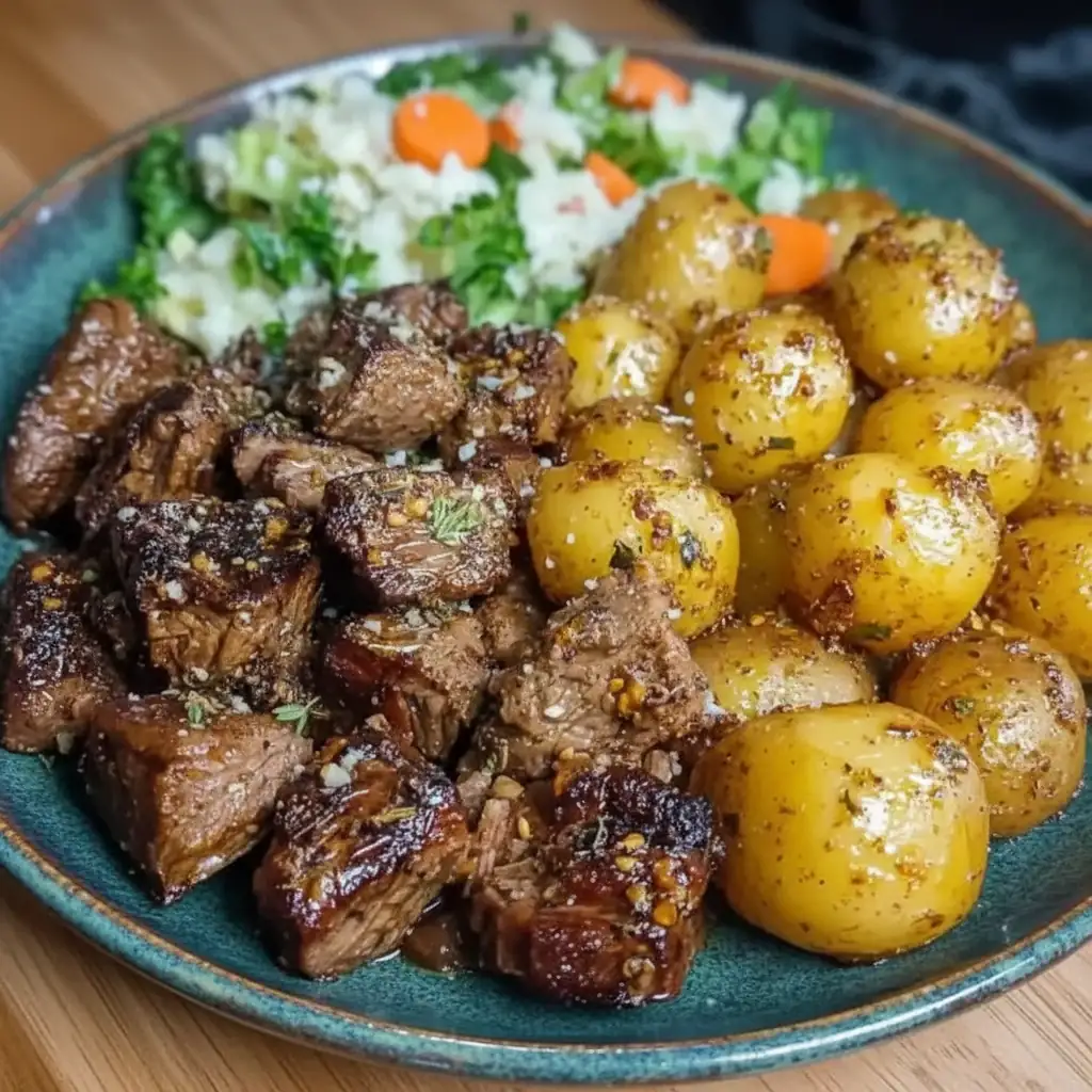 Slow Cooker Steak Bites
