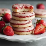 Strawberry Shortbread Cookies