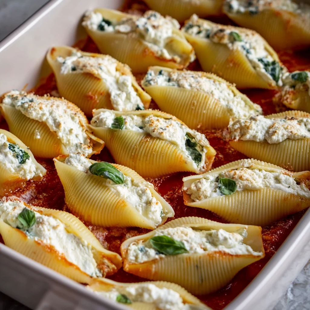 Stuffed Shells Easy, Cheesy Italian Dinner Recipe 4 Stuffed Shells