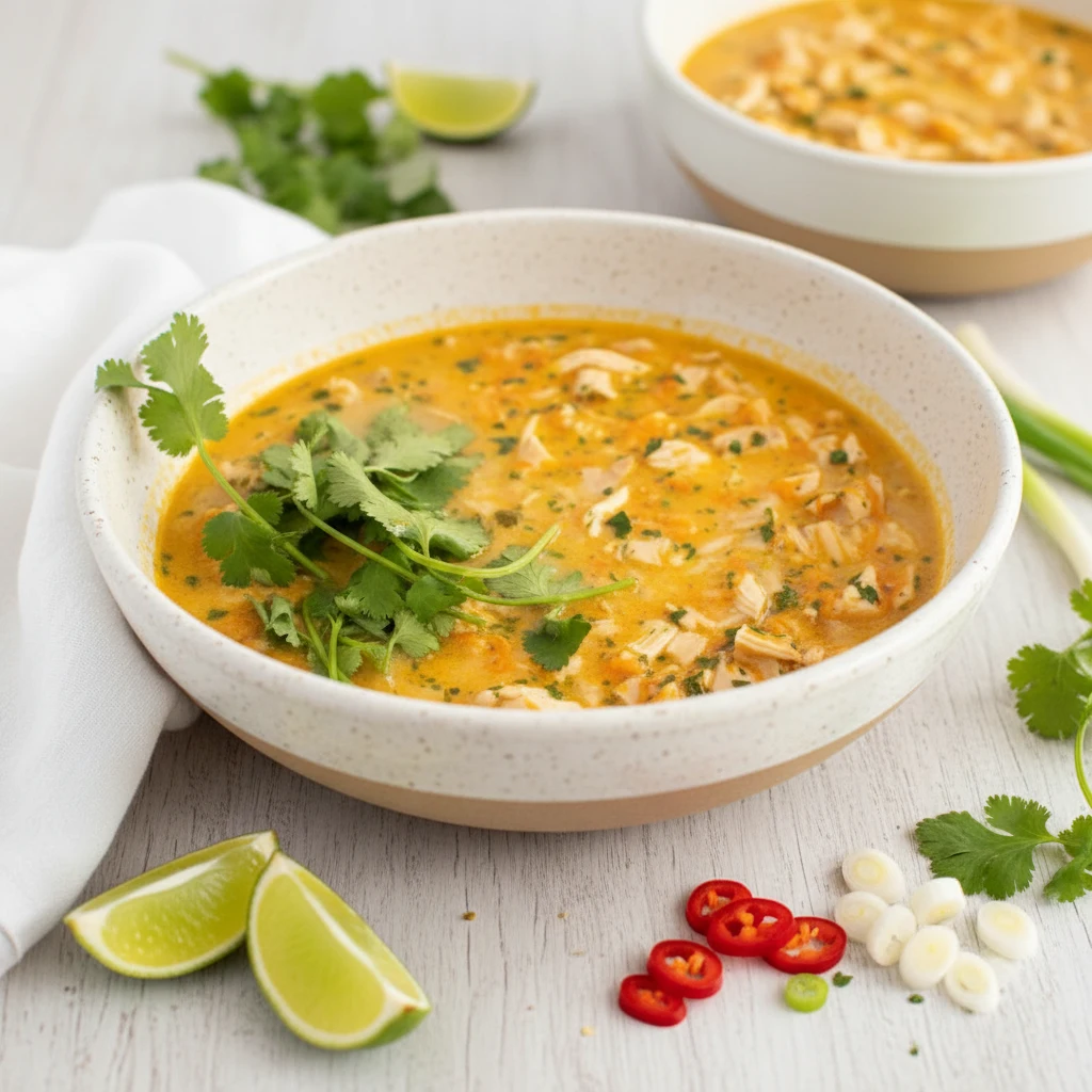 Thai Coconut Chicken Soup