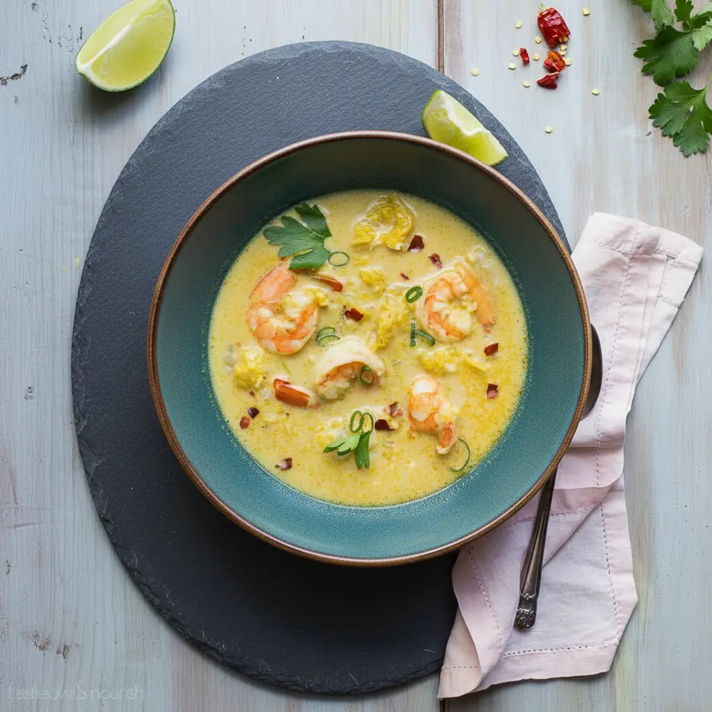 Thai Coconut Shrimp Soup