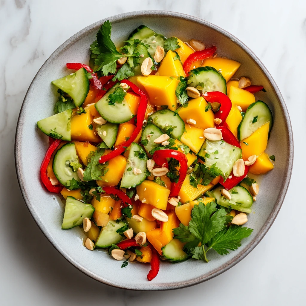 Thai Mango Salad with Sweet Heat and Crunch 4 Thai Mango Salad