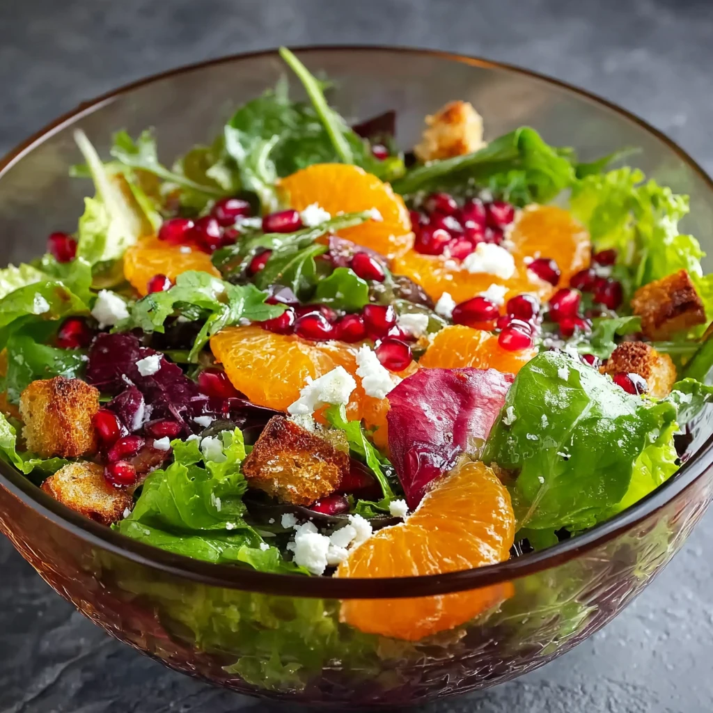 Winter Salad with Citrus, Pomegranate, and Candied Pecans 4 Winter Salad