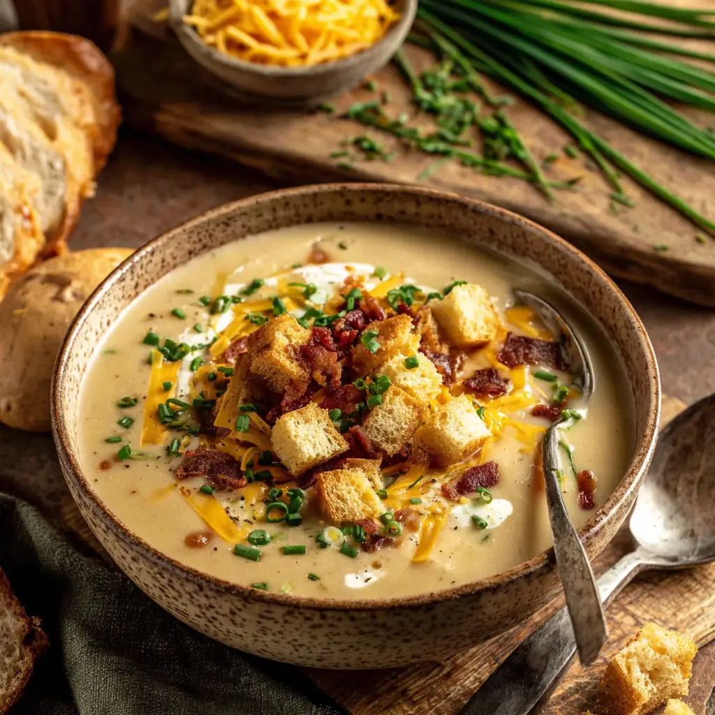 4 ingredient potato soup