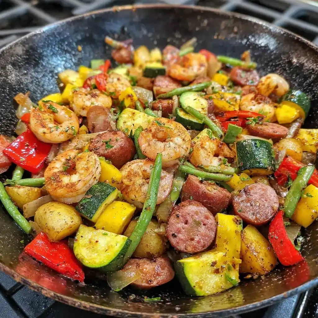 Cajun Griddle Stir Fry
