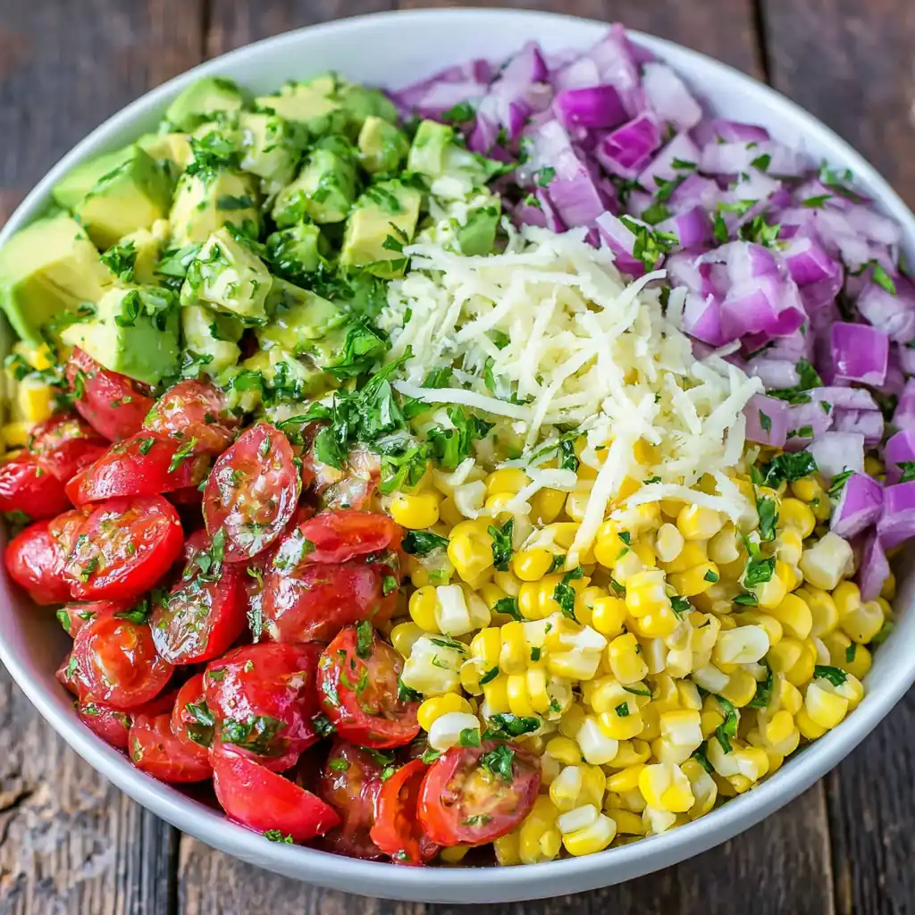 Corn Avocado Salad – Amazing Fresh Summer Side Dish 4 Corn Avocado Salad
