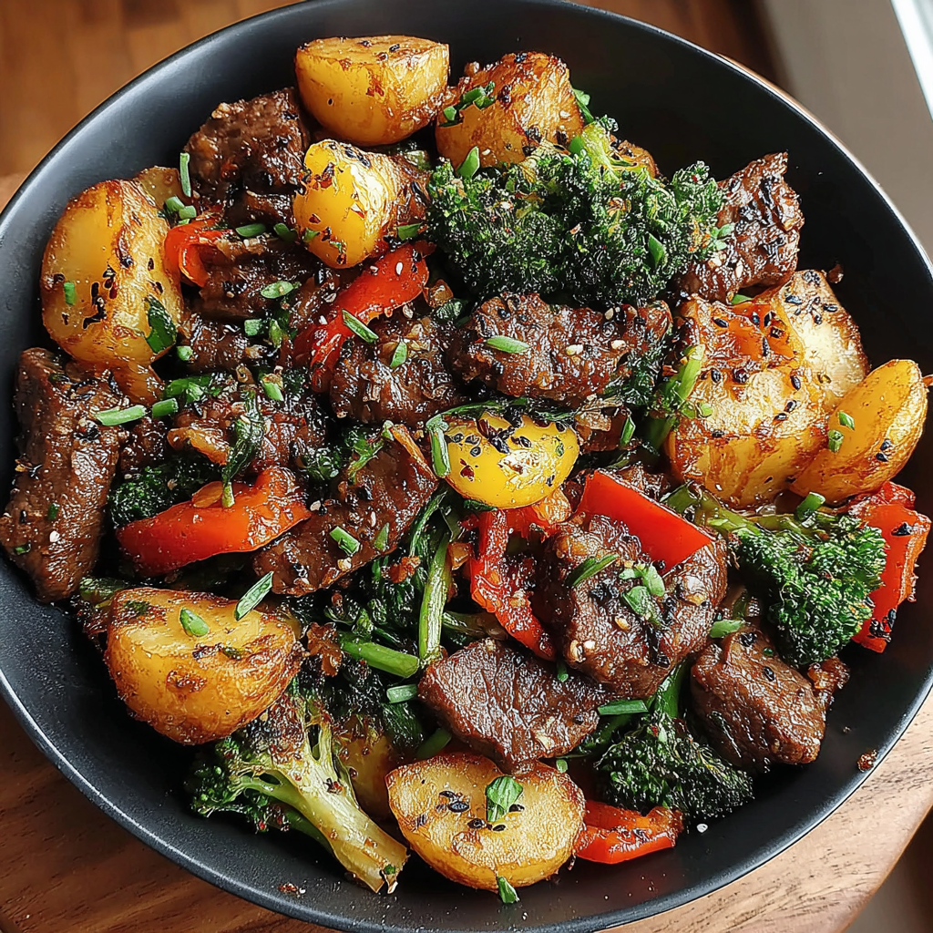 Cowboy Steak Stir Fry