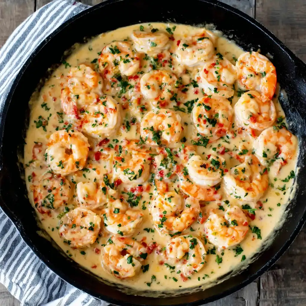Creamy Garlic Shrimp