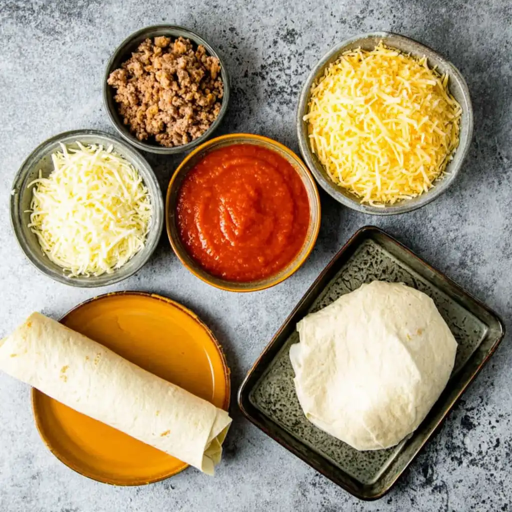 Crescent Roll Pizzas – Quick Amazing 25 Minute Mini Pizza Bites 4 Crescent roll pizzas