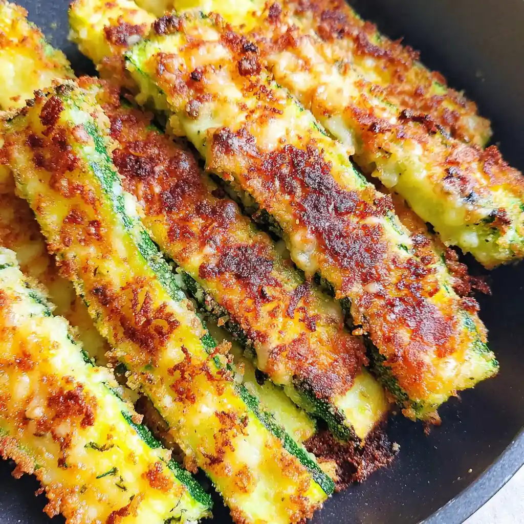 Crispy Parmesan Zucchini