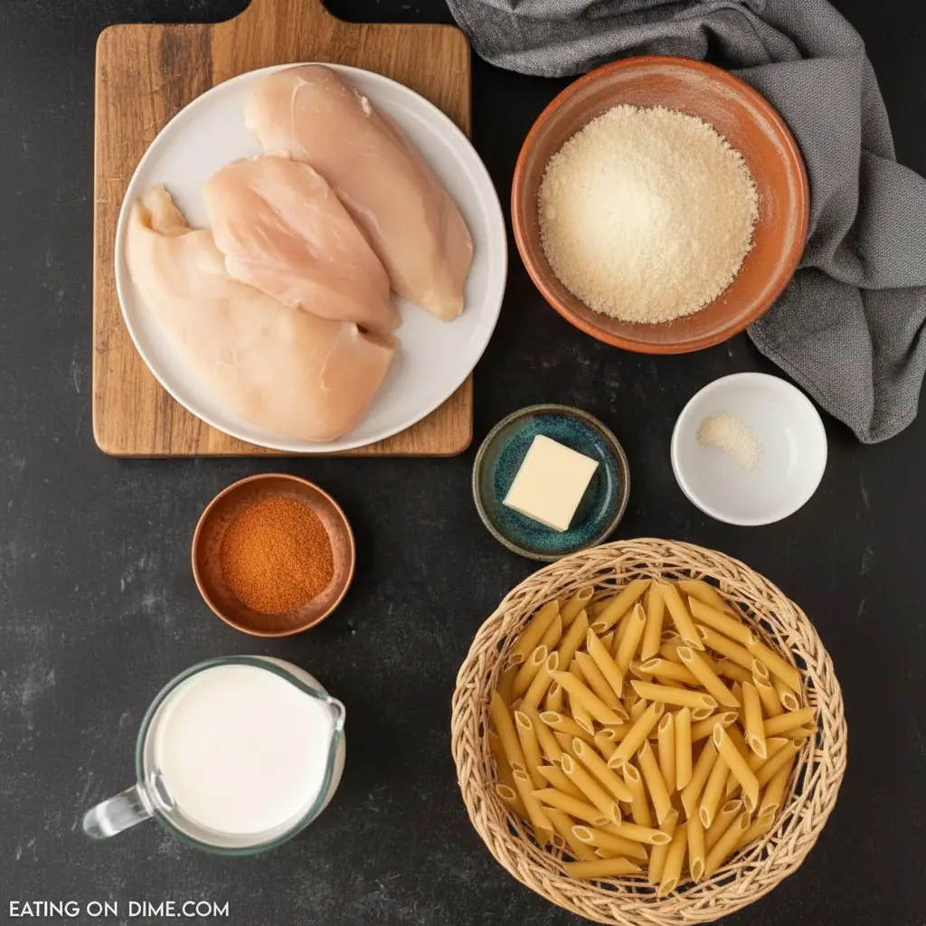 Crock pot cajun chicken pasta
