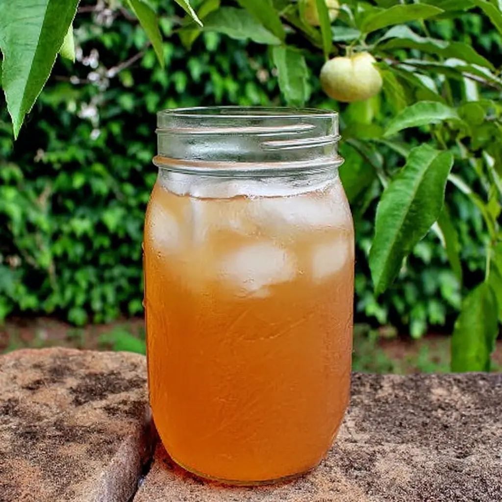 Iced Rhubarb Tea