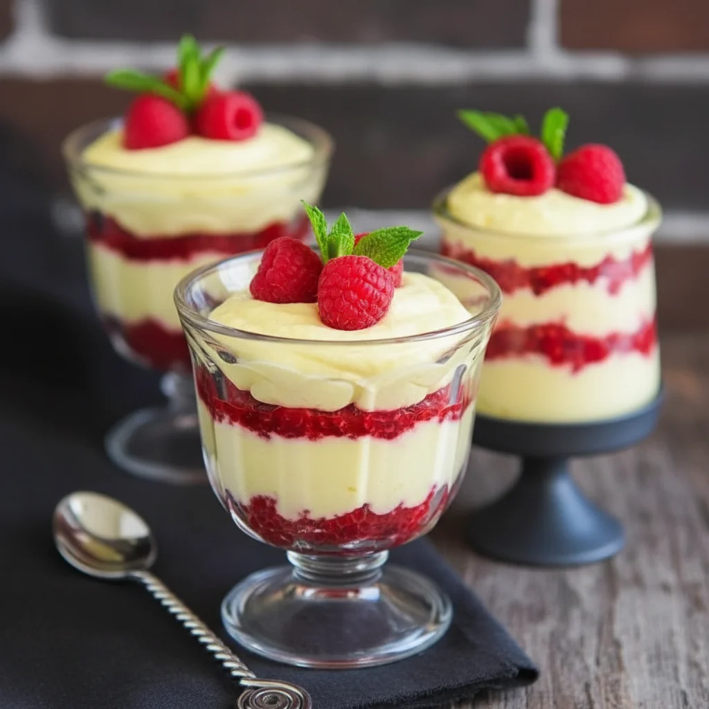 Lemon Raspberry Fluff – Easy 10 Minute No Bake Dessert 4 Lemon Raspberry Fluff