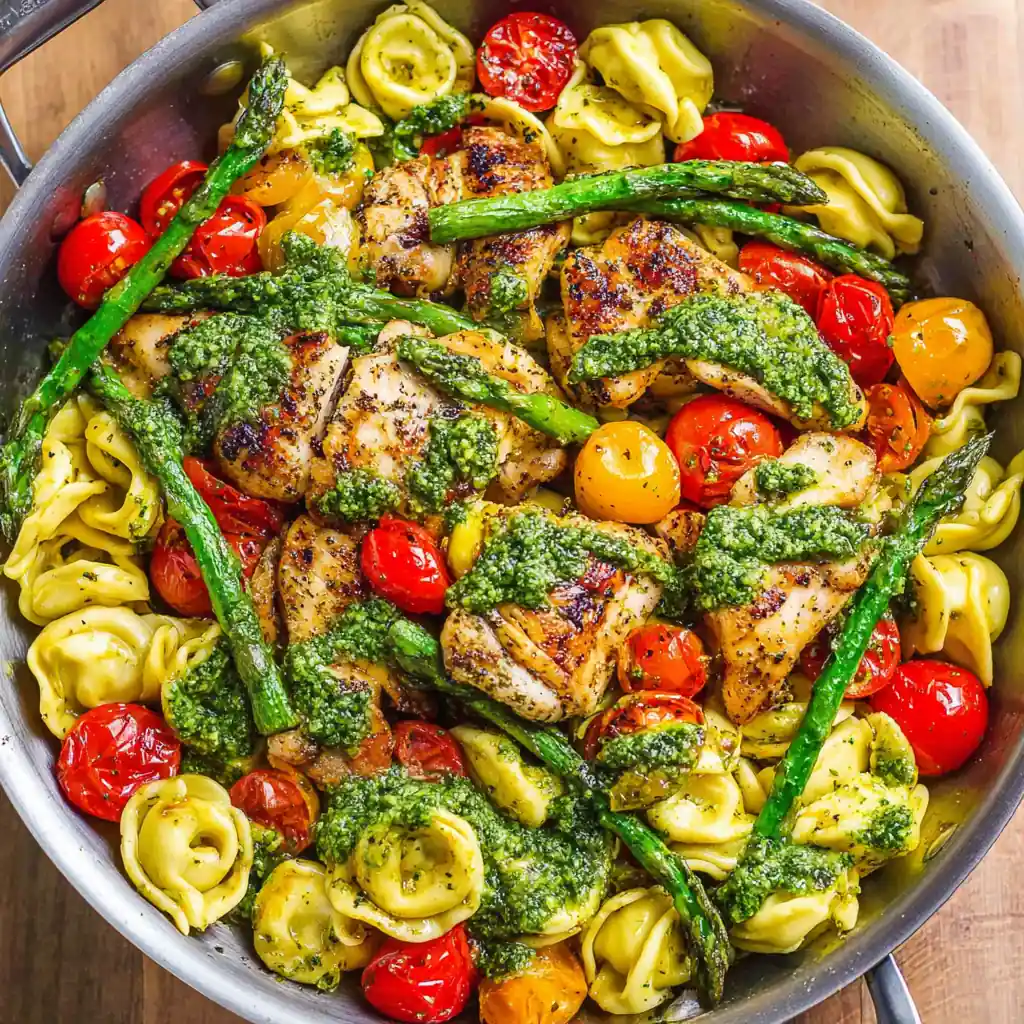 One-Pan Pesto Chicken