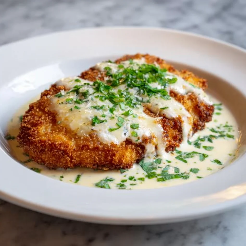 Parmesan crusted chicken