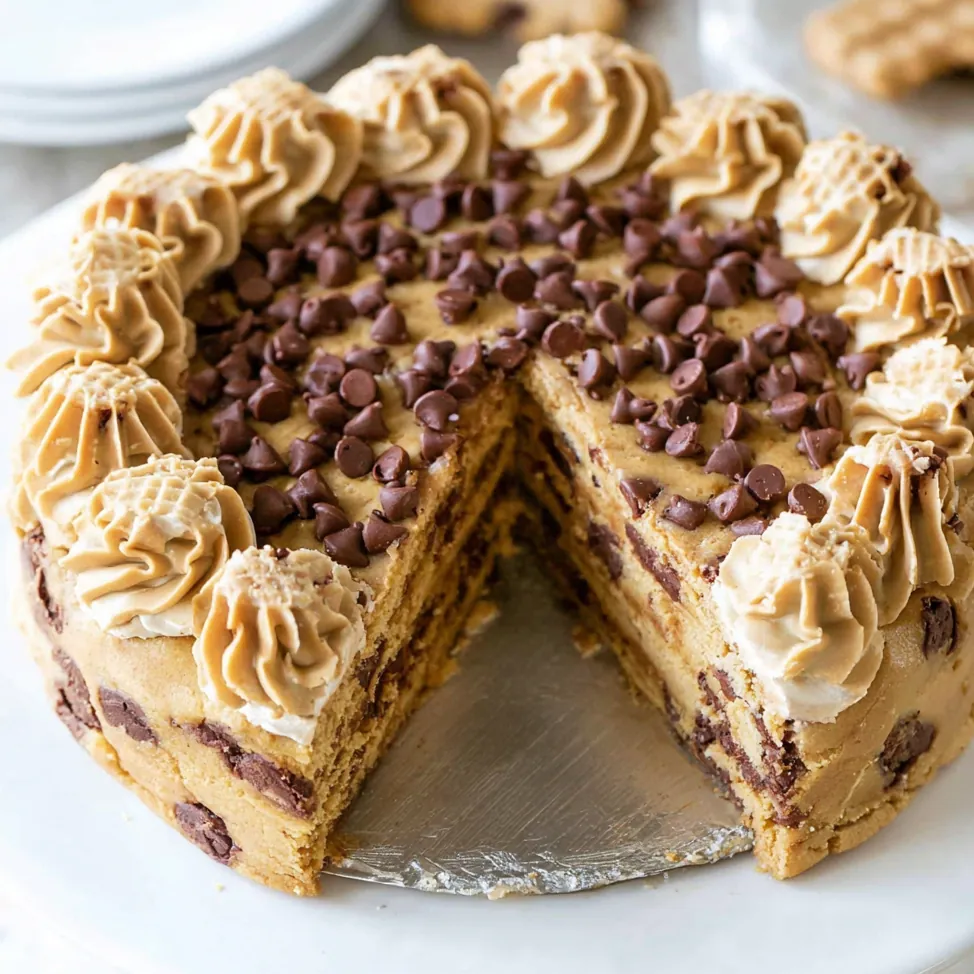 Peanut Butter Cookie Cake