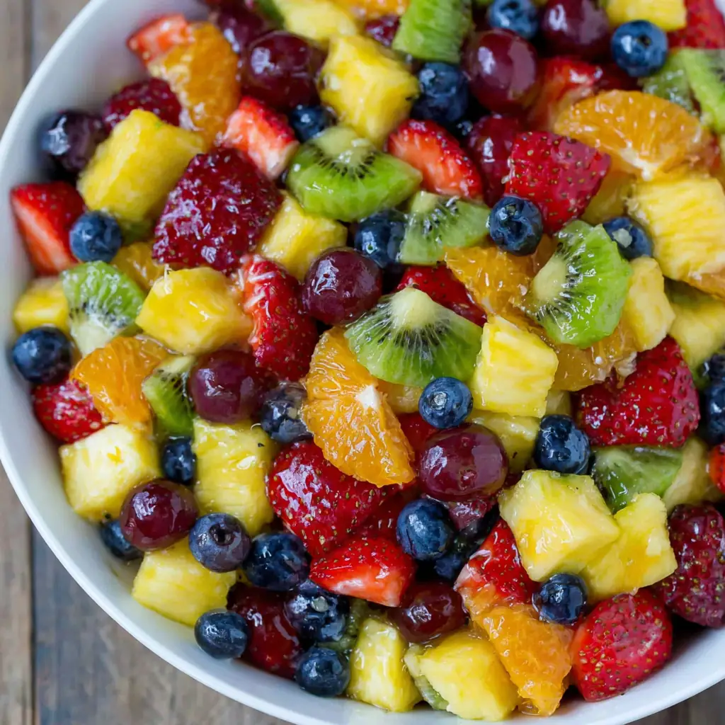 Rainbow Fruit Salad – Easy Fresh & Healthy Dessert 4 Rainbow Fruit Salad