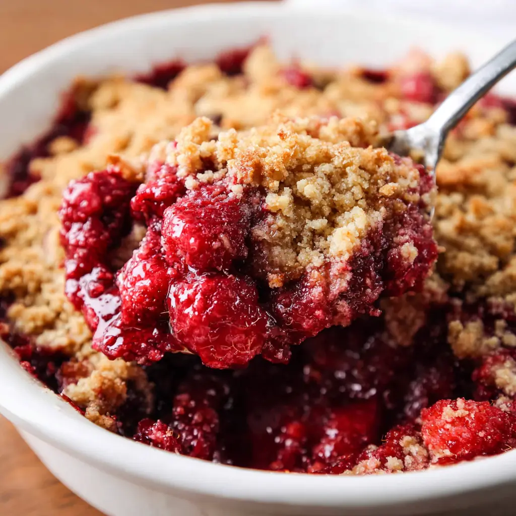 Raspberry Crumble
