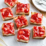 Rhubarb Cheesecake Bars