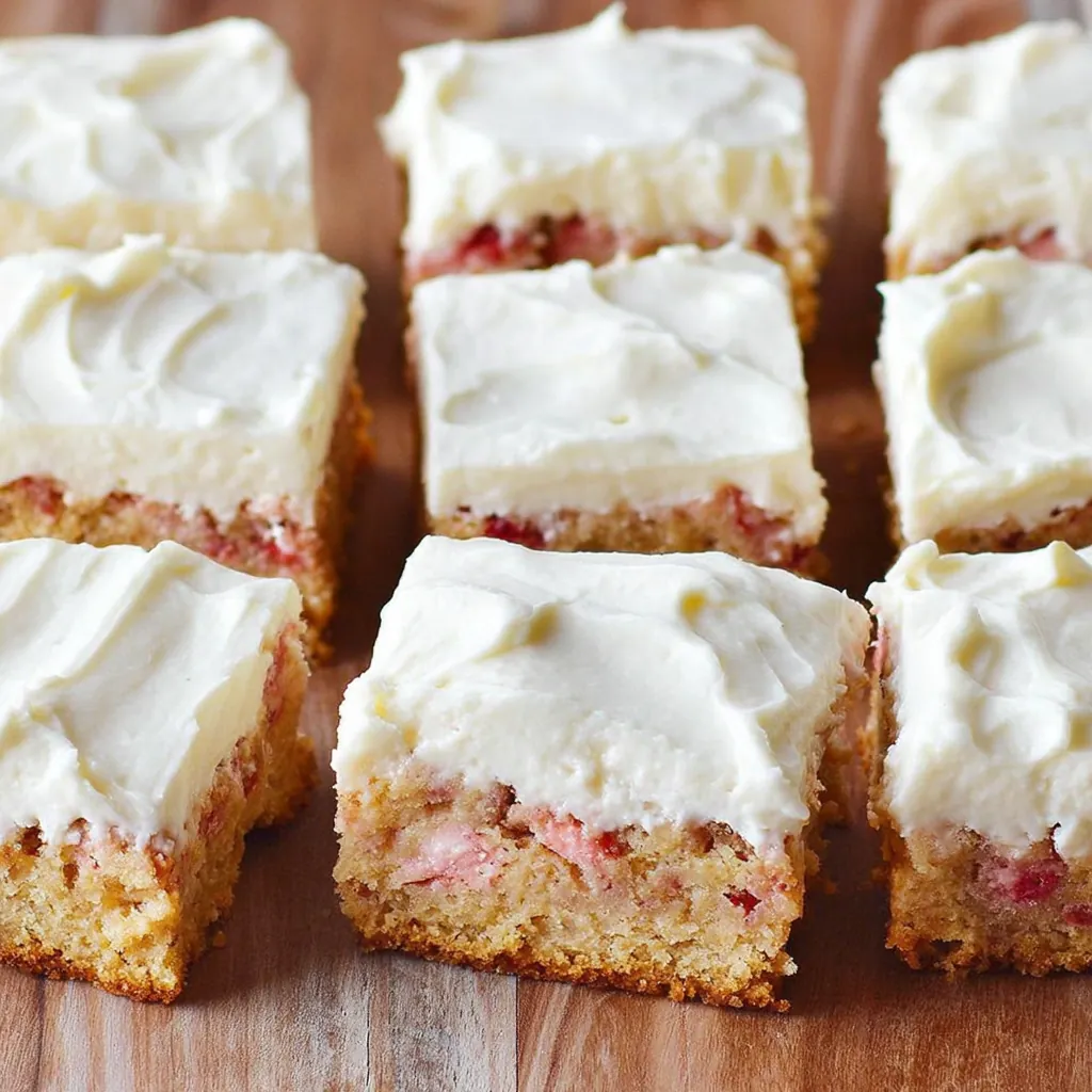 Rhubarb Custard Bars: Amazing Sweet-Tart Dessert Bars 4 Rhubarb Custard Bars
